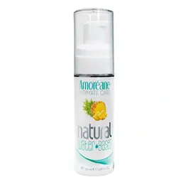 Lubrikačné gély s príchuťou alebo vôňou - Amoréane Pineapple lubrikačný gél s fytoplanktónom 50 ml