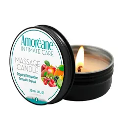 Masážne sviečky - Amoréane masážna sviečka Tropical Temptation 30 ml