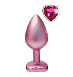 Análne šperky - Gleaming Love Pearl Pink análny kolík M