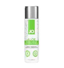 Lubrikačné gély na vodnej báze - JO Aloe lubrikačný gél 120 ml