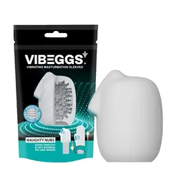 Masturbační vajíčka - VIBEGGS Naughty Nubs vibračný masturbátor