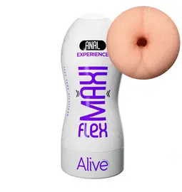 Vagíny - nevibračné - Alive masturbátor Maxi FLEX - anál