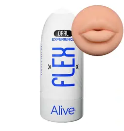 Vagíny - nevibračné - Alive masturbátor FLEX - ústa