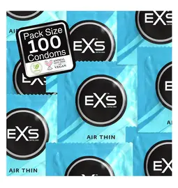 Ultra jemné a tenké kondómy - EXS Air Thin kondómy 100 ks