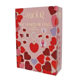 Darčekové sady - Amour The Hearts Of Love Happy Heart Kit