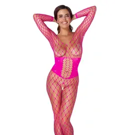 Bodystocking a catsuit - Fantasy by Cottelli Sieťovaný bodystocking