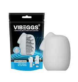 Masturbační vajíčka - VIBEGGS Candy Curves vibračný masturbátor