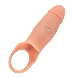 Návleky na penis - RealistiXXX RealSleeve vibračný návlek na penis uzavretý