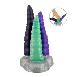 Monster dildá - Beasty Cocks Triple Tentacle dildo