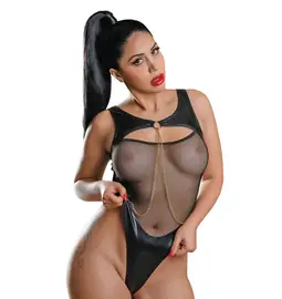 Erotické body a korzety - Daring Intimates body Naughty Whispers Highwaist - s75370LXL - L/XL