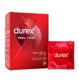 Ultra jemné a tenké kondómy - Durex kondómy Feel Thin 24 ks