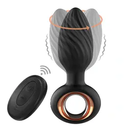 Vibračné análne kolíky - BASIC X Ziggi rotačný análny kolík