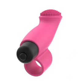 Návleky na prst a prstové vibrátory - OhMama vibrátor na prst - ružový