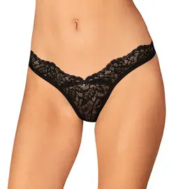Erotická tangá - Obsessive Bellastia tangá - čierna - 23227061121 - M/L