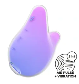 Tlakové stimulátory na klitoris - Satisfyer Mermaid Vibes tlakový stimulátor klitorisu - fialový