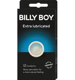 Kondómy s extra lubrikáciou - Billy Boy Extra lubricated kondomy 12 ks