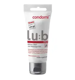 Hybridné lubrikačné gély - CONDOMI Lu:b lubrikačný gél 200 ml