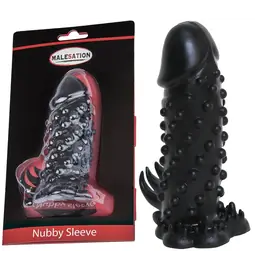 Návleky na penis - MALESATION Nubby návlek na penis