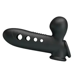 Návleky na penis - Pretty Love Crane návlek na penis - černý