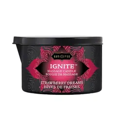 Masážne sviečky - KamaSutra Masážna sviečka Strawberry Dreams 170 g