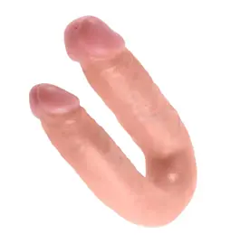 Obojstranné dildá, dvojité - King Cock Medium Double Trouble obojstranné dildo