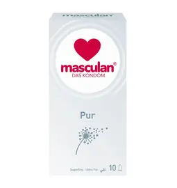 Ultra jemné a tenké kondómy - Masculan Pur kondómy 10 ks