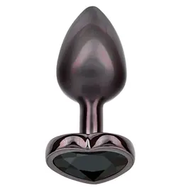 Análne šperky - Diamond heart análny kolík