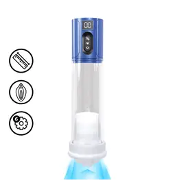 Vákuové pumpy pre mužov - Pumped MaxLift vakuová pumpa a masturbátor 2 v 1 modrá