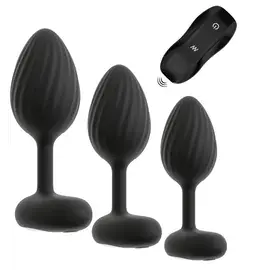 Vibračné análne kolíky - ANOS RC Set vibračních análních kolíků