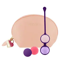 Venušine guličky - Rianne S Set venušine guličky a taštička Nude