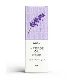 Masážne oleje - Satisfyer masážny olej Lavender 250 ml