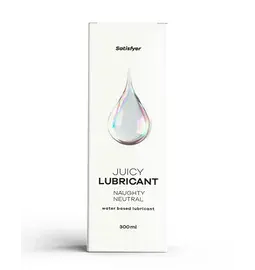 Lubrikačné gély na vodnej báze - Satisfyer Juicy lubrikačný gél Naughty neutral 300 ml