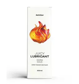 Chladivé a hřejivé lubrikační gely - Satisfyer Juicy lubrikačný gél Warm 300 ml