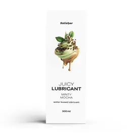Lubrikačné gély s príchuťou alebo vôňou - Satisfyer Juicy lubrikačný gél Minty mocha 300 ml