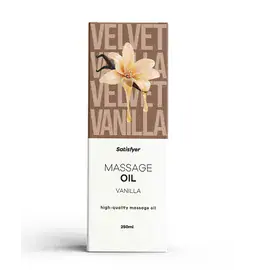 Masážne oleje - Satisfyer masážny olej Vanilla 250 ml