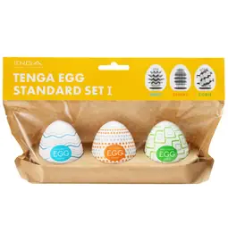 Masturbační vajíčka - TENGA Egg masturbátory Standard set 1