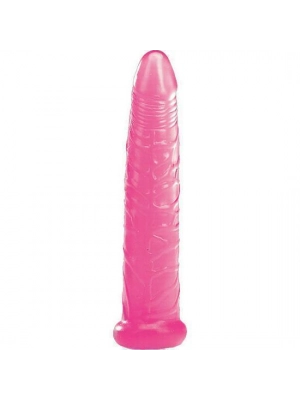 Klasické dildá - The Easy Fighter Gélové dildo - ružové - v110331