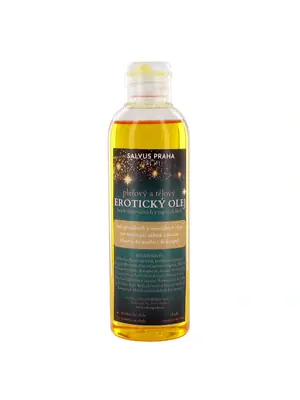 Masážne oleje a sviečky - Telový olej - erotický  200 ml - sal02
