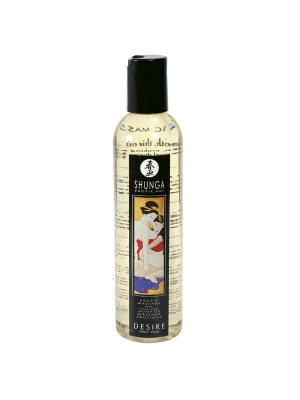 Masážne oleje a sviečky - STIMULATION - olej s vôňou broskyne 250 ml - v271007