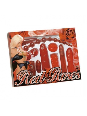 Darčekové sady - Red Roses Sada erotických pomôcok 9 ks - 5609360000
