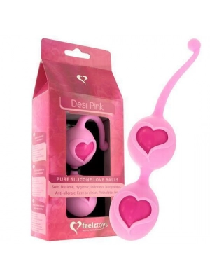 TIpy na valentínske darčeky pre ženy - Desi Love Balls venušine guličky - pink - E21148
