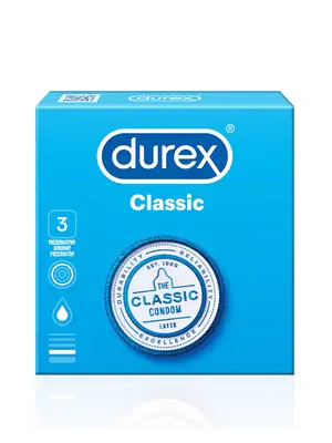 Štandardné kondómy - Durex Classic Easy-on - kondómy - durex-classiceasy-3ks