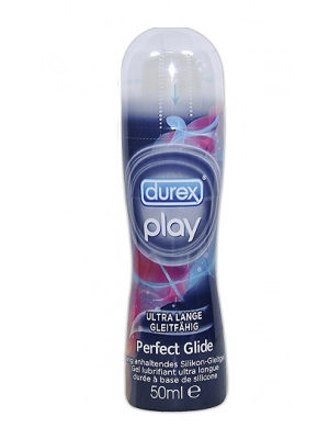 Silikónové lubrikačné gély - Durex Play Perfect Glide - lubrikačný gél 50 ml - 6148310000