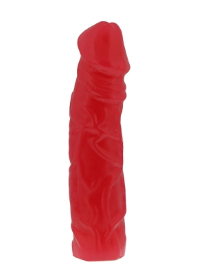 Klasické dildá - Rudolf vaginálne dildo - červené - v110334