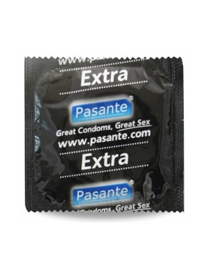 Extra bezpečné a zosilnené kondómy - Pasante zosilnené kondómy Extra - 1 ks - pasanteextra-ks