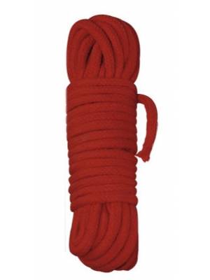 Putá a bondage - Shibari Bondage lano 10 m - červené - 24900483001