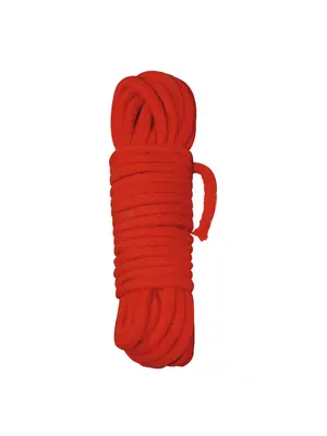 Putá a bondage - Shibari Bondage lano 3 m - červené - 24900213001