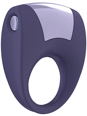 Erekčné krúžky vibračné - Ovo B8 Erekčný krúžok vibračný  - fialový - vOVOB8LIL
