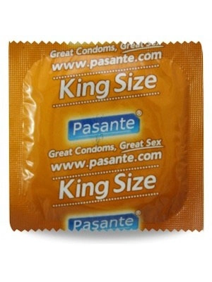 Extra veľké kondómy - Pasante kondómy King size - 1 ks - pasantekingsize-ks