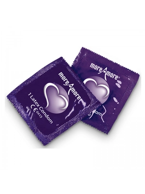 Ultra jemné a tenké kondómy - MoreAmore kondóm Thin Skin 1 ks - E29095-ks